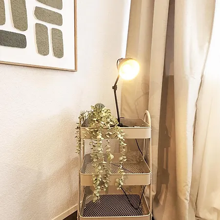 Zentrales Modernes 1-zimmer-apartment In Nahe Hockenheimring Mit Wlan, Arbeitsplatz & Kitchenette
